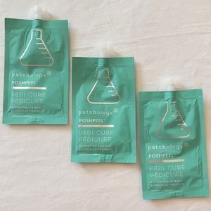 PATCHOLOGY Poshpeel Pedicure Foot Mask Pouches • 3 MASKS!